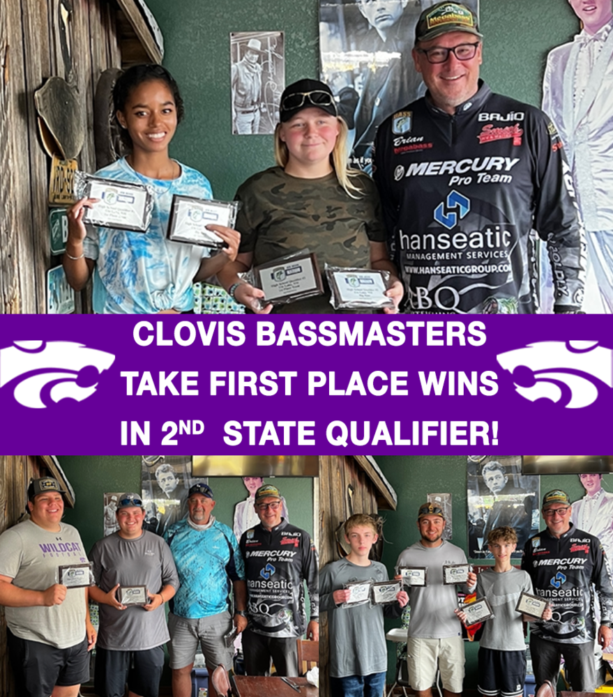 CLOVIS BASSMASTERS HIGH AND JUNIOR HIGH SCHOOL DIVISIONS TAKE FIRST IN ...